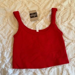 Nikibiki Ribbed Crop Top